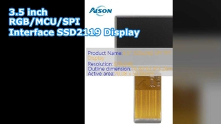 3.5' 320x240 SPI TFT LCD дисплей
