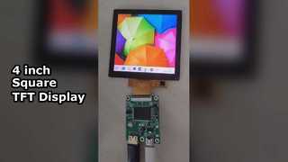 4-дюймовый квадратный TFT-дисплей 720x720