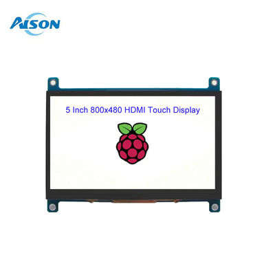 5-дюймовый 800x480 HDMI Touch TFT дисплей 400 Cd/M2 Расписный пи LCD дисплей