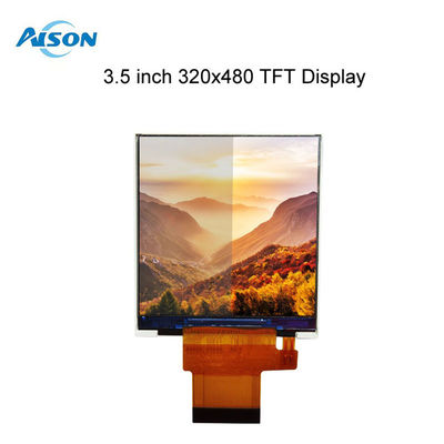 3.5 дюймовый TFT LCD модуль 320x480 портретный LCD дисплей 500 cd/m2 MCU/RGB интерфейс