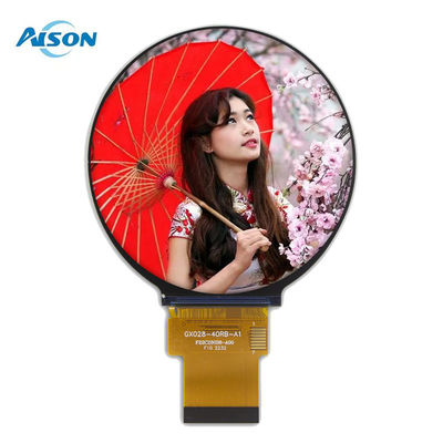 2.76 дюймов 480x480 Круговой IPS TFT LCD Модуль MIPI Интерфейс 300 нит 2,8 дюйма Круглый дисплей
