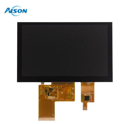 5 дюймов 800x480 IPS Капацитивный сенсорный TFT дисплей 350 cd/m2