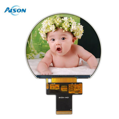 30,54 дюйма 800x640 круглый TFT дисплей SPI TFT дисплей 1000 Cd/M2 с 3SPI+18Bit RGB интерфейсом