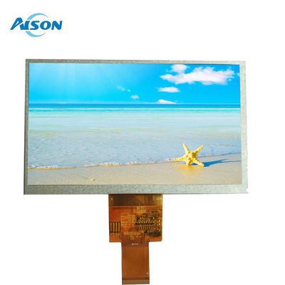 7 дюймовая TFT панель 450 cd/m2 40 Pin Panel 800x480 с 24 битовым RGB интерфейсом 40pin