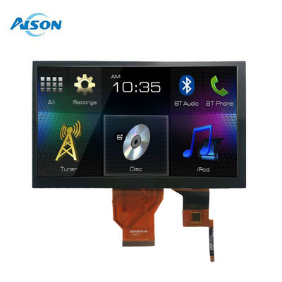 7 дюймовый сенсорный экран TFT 50 пин Капацитивный сенсорный экран 800x480 RGB 400cd/m2