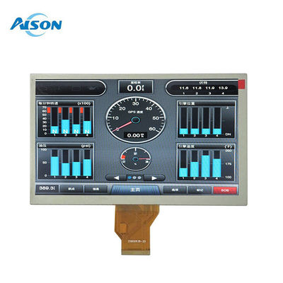 8 дюймовый 800x480 TFT LCD дисплей Высокая яркость 1000cd/m2 для промышленного применения RGB интерфейс