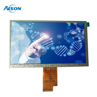 7 дюймовый 1024x600 IPS цветный TFT дисплей Трансмиссивный ЖК-дисплей 450cd/M2 с интерфейсом LVDS