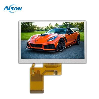 4.3 дюйма 800x480 IPS TFT LCD дисплей 450 Cd/M2 RGB интерфейс