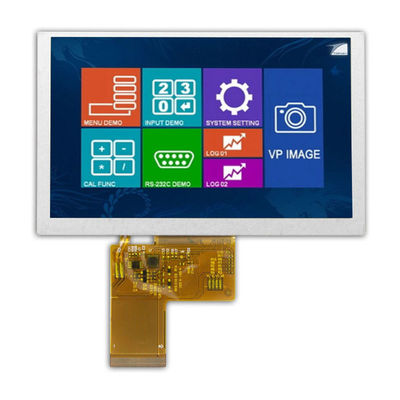 Кастомизированный 5-дюймовый TFT-дисплей высокой яркости, TFT-дисплеи с читаемостью при солнечном свете 2500 кд/м2