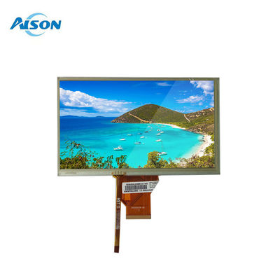 7 дюймовый TFT резистивный сенсорный экран 800X480 сенсорный экран Дисплейный модуль 300 Cd/M2