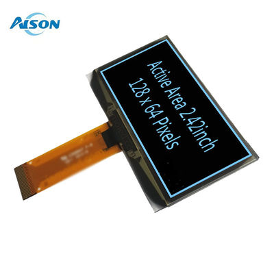 2.42 дюймовый OLED дисплей 24 пин белый OLED дисплей 128x64 SPI I2C SSD1309 контроллер