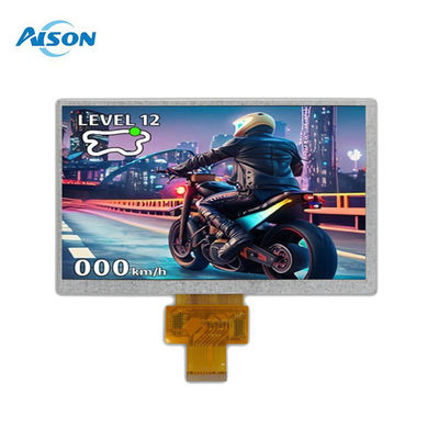 -40 до 95 градусов 7-дюймовый индивидуальный LCD дисплейный модуль 40pin LVDS интерфейс 500cd/m2