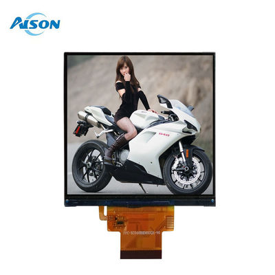 4-дюймовый квадратный TFT LCD дисплей 480x480 Квадратный TFT сенсорный дисплей 300 кд/м2 3SPI+RGB интерфейс