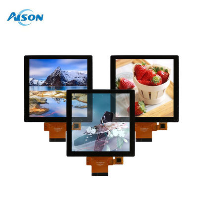 4-дюймовый квадратный TFT дисплей 480x480 с RGB интерфейсом с сенсорным дисплеем 300 cd/m2