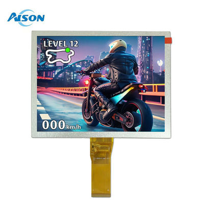 8-дюймовый IPS TFT LCD модуль 800×600 RGB 24 Bit 50 Pin 1000cd/m2 для промышленных TFT дисплеев