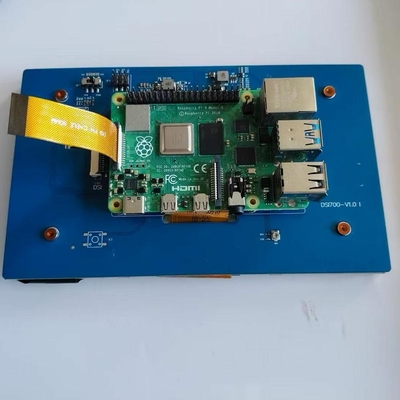 7-дюймовый MIPI-DSI IPS LCD дисплей с емкостным сенсорным экраном для Raspberry Pi 5 4 3