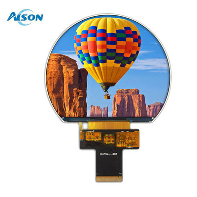 30,54 дюйма 800x640 круглый TFT дисплей SPI TFT дисплей 1000 Cd/M2 с 3SPI+18Bit RGB интерфейсом