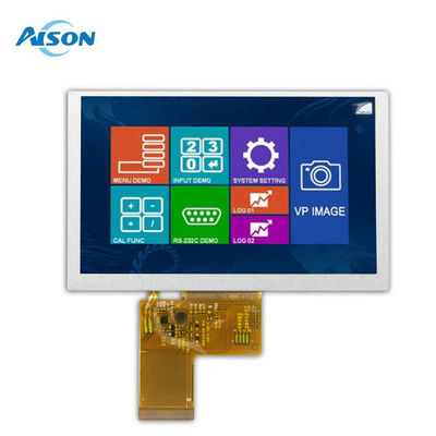 5' 800x480 TFT LCD Модуль экрана 5 дюймов IPS LVDS TFT Дисплей 500 Cd/M2