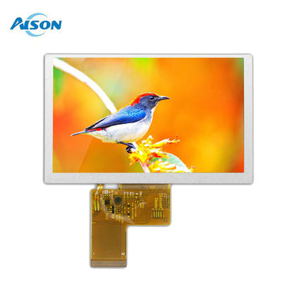 5-дюймовый TFT LCD дисплей 800x480 Экран 500 Cd/M2 RGB 24 Bit TN 40pin