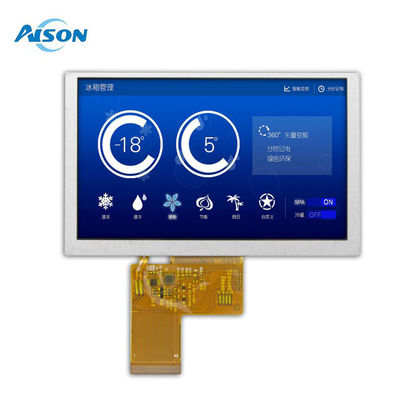 5-дюймовый TFT LCD модуль 800x480 Дисплей 500 Cd/M2 RGB 24 Бита 40pin ILI6137 И ILI5960 Дисплейный модуль